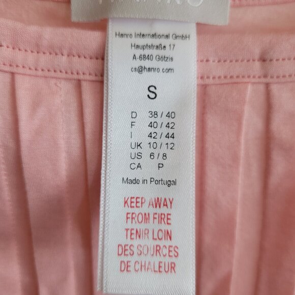 Hanro Juliet Pleated Cotton Babydoll Nightgown Nightie Pajamas - Picture 8 of 8